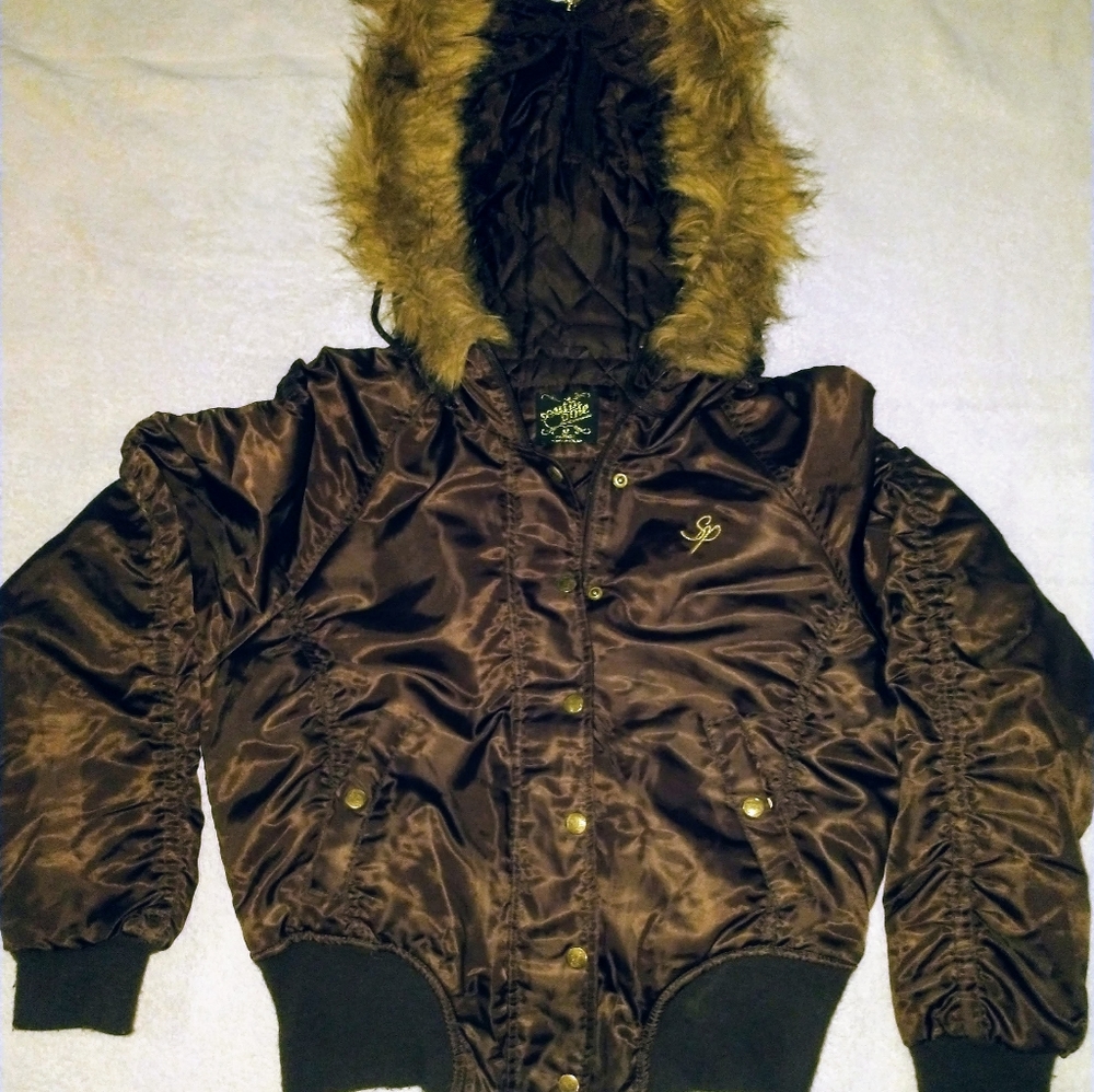 Women's Southport brown Puffer Jacket